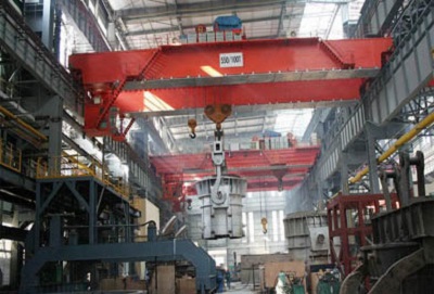 YZ型5-320t吊鉤橋式鑄造起重機